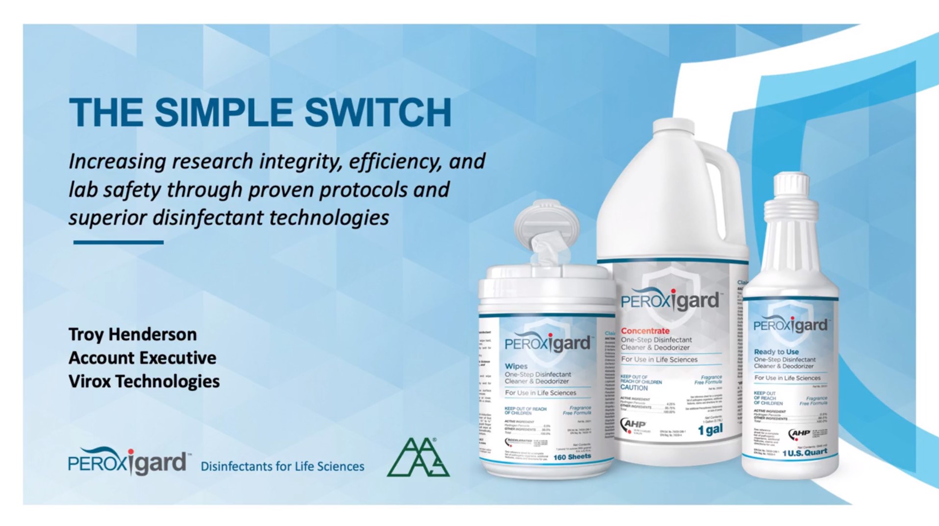 WEBINAR How Choosing the Right Disinfectant Can Make or Break Facility