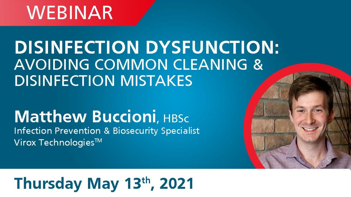 Disinfection Dysfunction Webinar